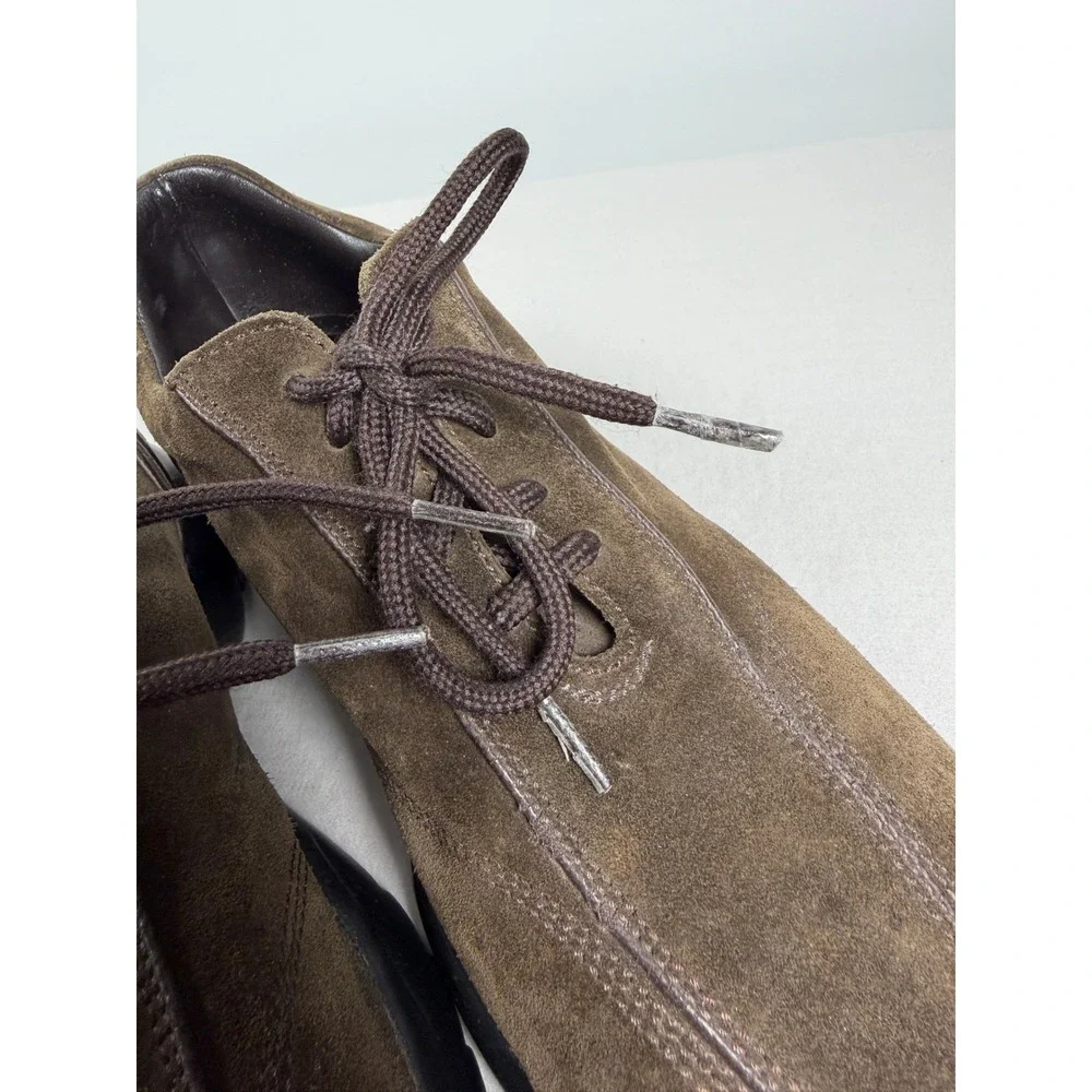 To Boot New York Adam Derrick Italy Mens Brown Suede Square‎ Oxford Shoes Size 9